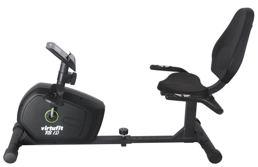 VirtuFit RB 1.0 Recumbent Bike – Ergonomische ligfiets met rugleuning en 8 weerstandsniveaus.