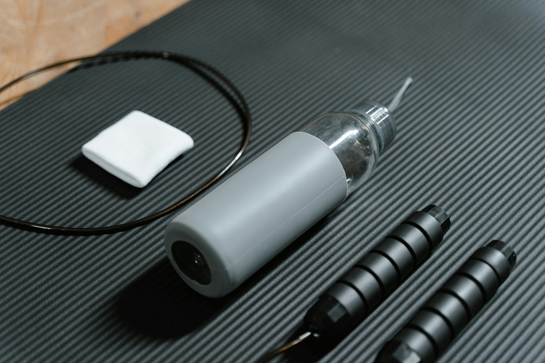 BlenderBottle ProStak – Waterfles en shaker in één voor sporters.