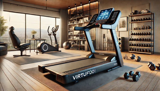 Samenvatting van de kenmerken en voordelen van de VirtuFit TR-200i Loopband, inclusief tips voor gebruik, om thuis effectief aan cardio- en krachttraining te doen.