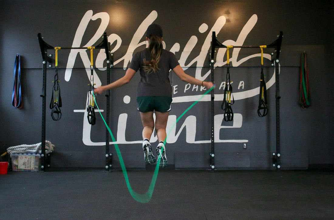 RXpursuit Speedrope – Verstelbaar speedrope met ergonomische handgrepen en hardcover hoes