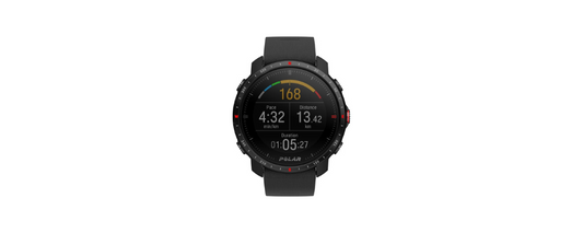 Polar Grit X Pro smartwatch – robuust outdoor sporthorloge met saffierglas, GPS navigatie en hersteltools voor trailrunning, fietsen en triatlon