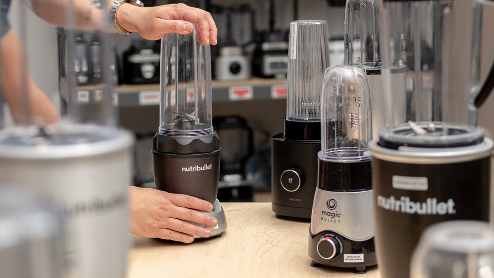 Bulletblender in actie – smoothies, sauzen en shakes binnen 30 seconden.