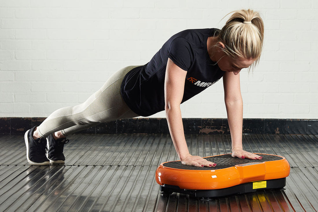 Vibro Body Booster – Vibratieplaat voor spierherstel en vetverbranding. 