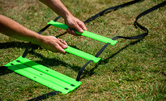 AJ-Sports Loopladder – Extra lange agility ladder voor maximale behendigheid en coördinatie.