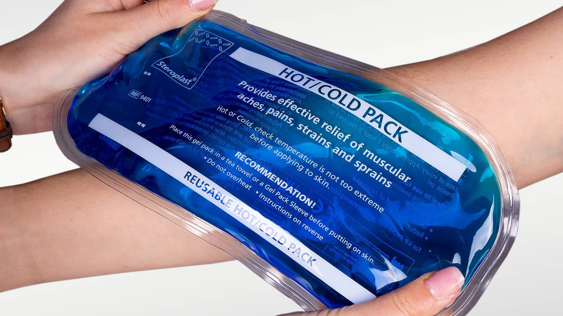 Cold packs met band – verstelbaar, warm/koud gebruik en ideaal voor spierherstel.