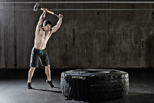 POWRX Gym Hamer – Krachtige sledgehammer voor functionele fitness en explosieve krachttraining.
