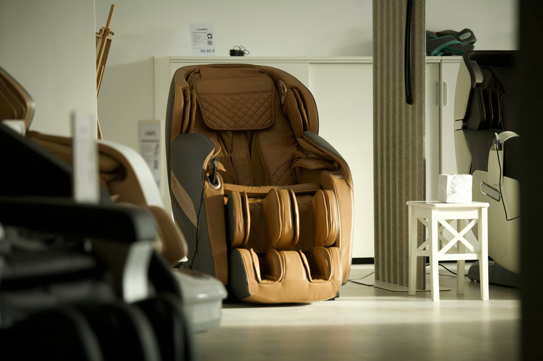 iRest A710 4D Smart Massage Chair – Luxe massagestoel met 4D-technologie en warmtefunctie voor spierherstel.