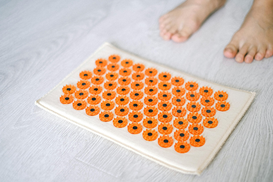BrellaVio Spijkermat Set – Acupressuur mat en kussen voor spierontspanning en pijnverlichting.
