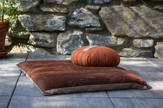 Lotuscrafts Zafu – Ergonomisch meditatiekussen voor een comfortabele zit 
