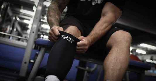 TAVIEW Gewichtheffen Scheenbeschermers – Comfortabele en stevige bescherming voor deadlifters.
