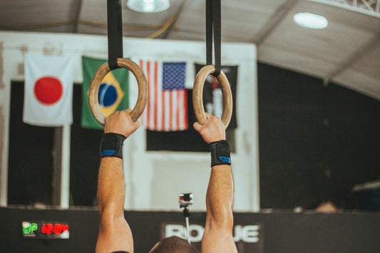GORNATION Gym Rings Pro – High-end houten gymringen met extra grip