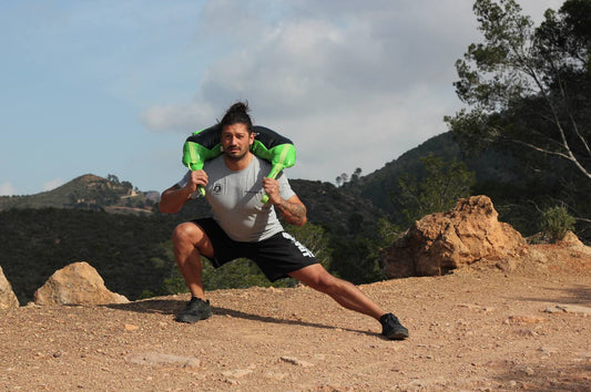 Tunturi Bulgarian Bag – Duurzame kunstlederen Bulgarian Bag voor training.